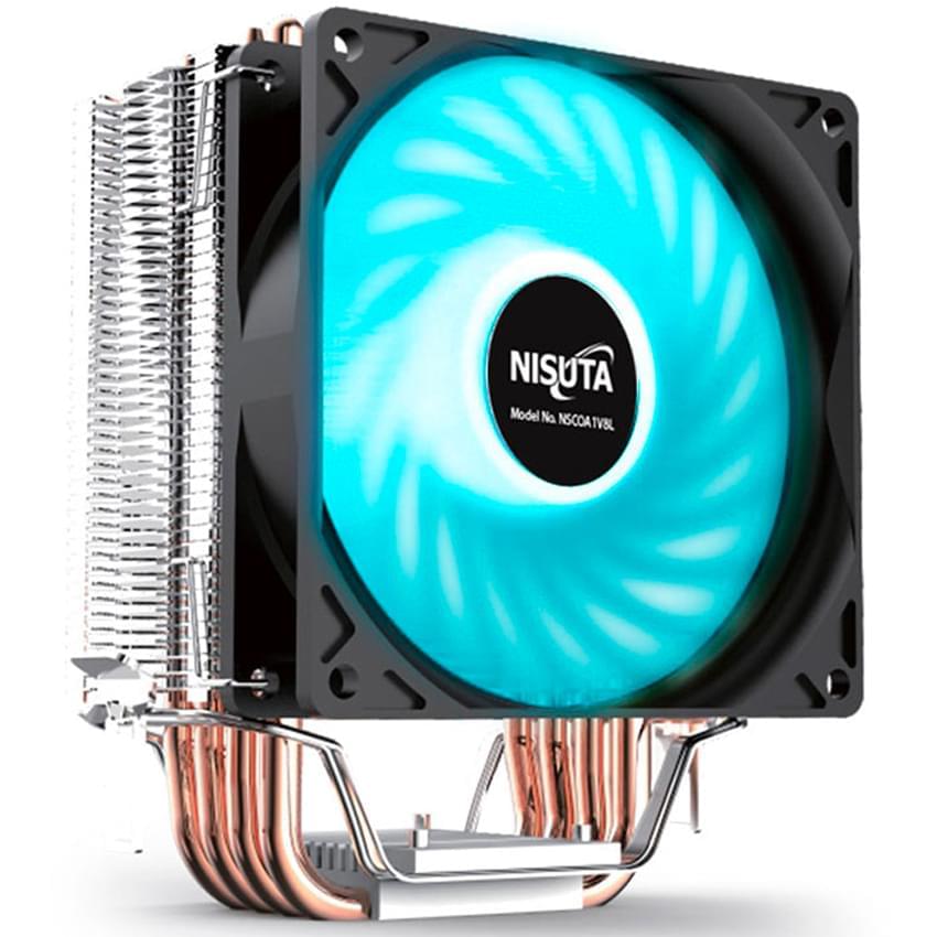 Cooler Cpu Nisuta Ns-Coa1v8l Rgb Amd E Intel